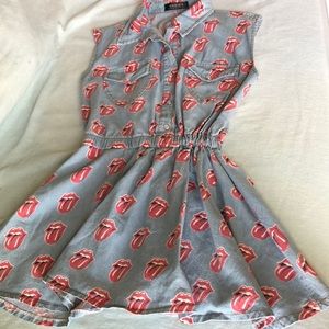 Vintage style denim dress